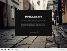 Tablet Screenshot of minhquan.info